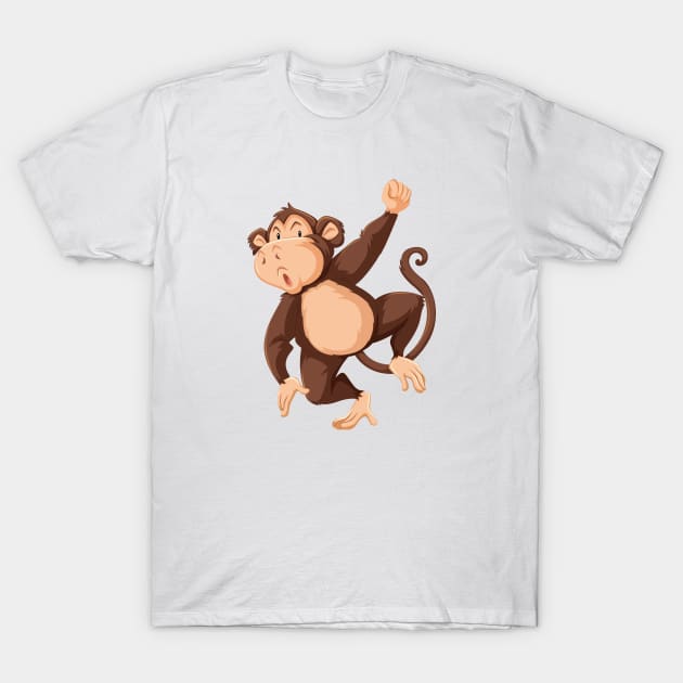 Monkey T-Shirt by KC Happy Shop